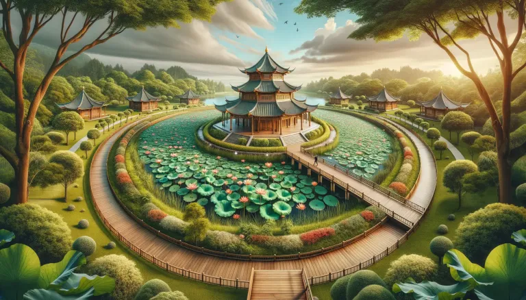 Lake Lotus Park images