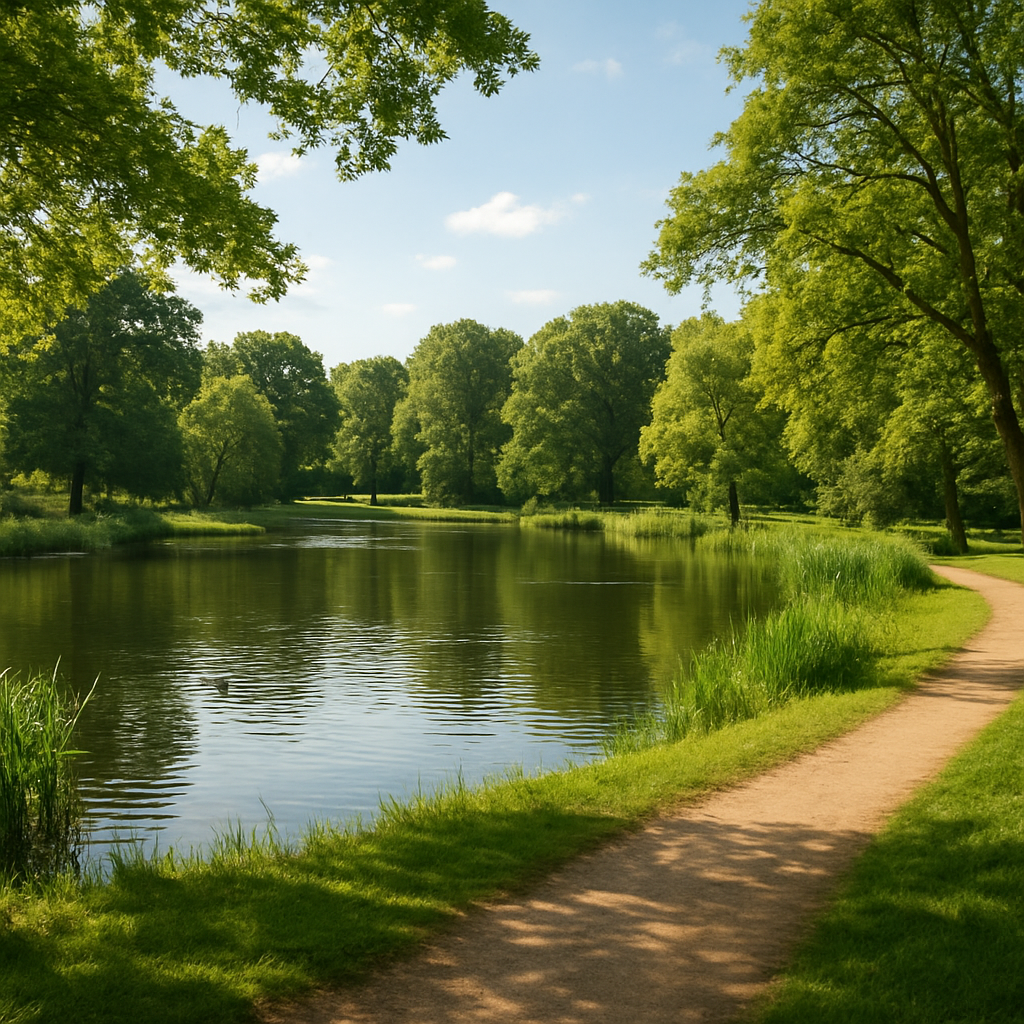 Lower duck pond