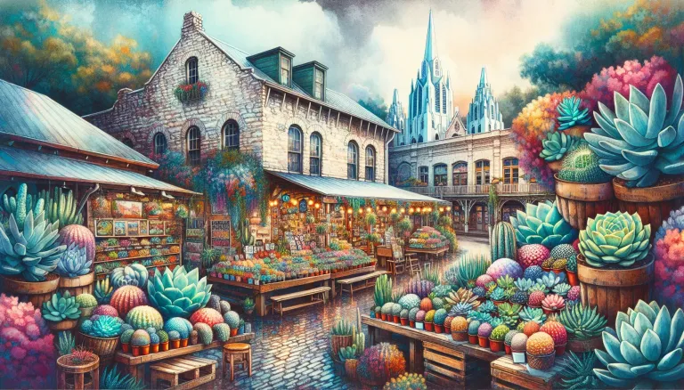 East Austin Succulent Market images