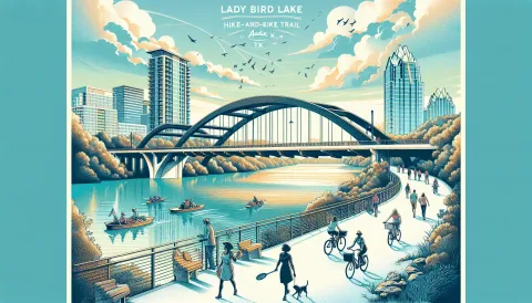Lady Bird Lake Hike and Bike Trail images