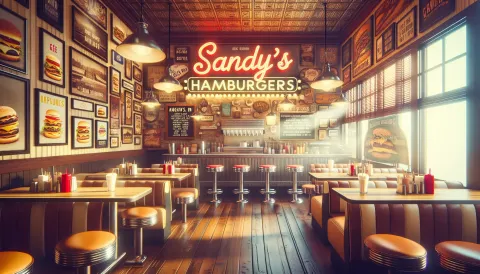 Sandy's Hamburgers images