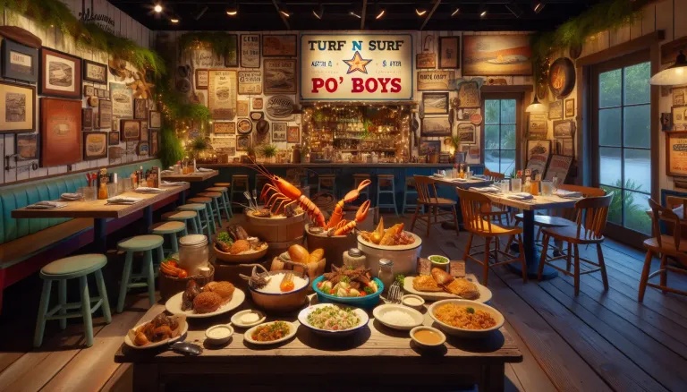 Turf N Surf Po' Boys images