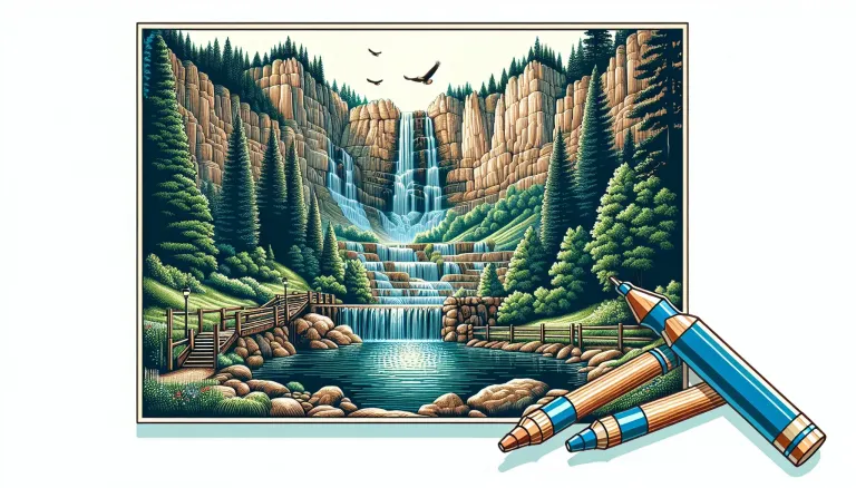 Red Rock Falls images