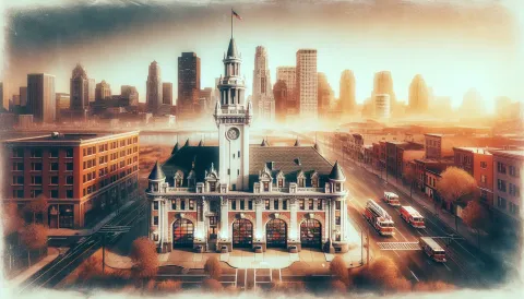 The Baltimore City Fire Station images