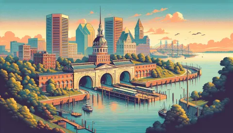 The Baltimore Harbor Tunnel images