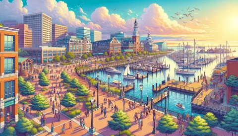 The Baltimore Waterfront images