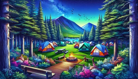 Acadia National Park Campground images