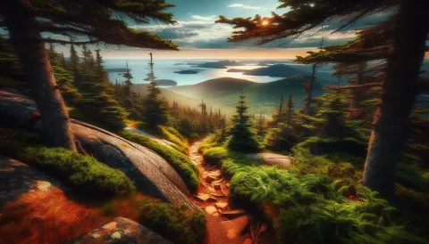 Cadillac Mountain South Ridge Trail images