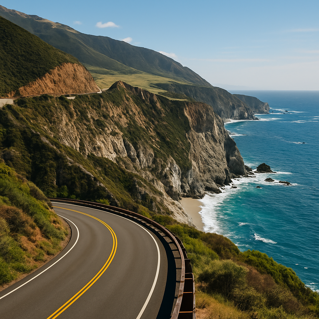 Big Sur National Scenic Byway (northernmost)