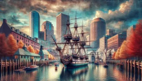 Boston Tea Party Ships and Museum images