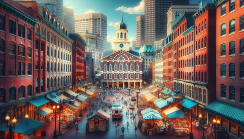 Faneuil Hall Marketplace images
