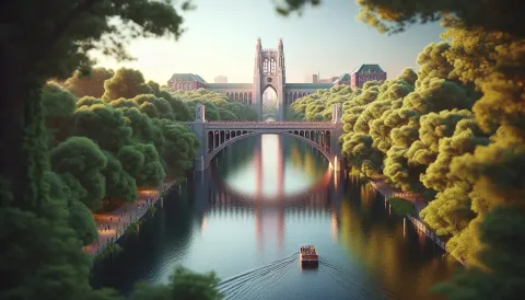 Boston University Bridge images