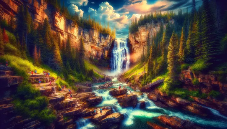 St. Mary Falls images