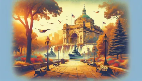 Buffalo and Erie County Naval & Military Park images