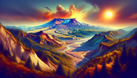 Mount St. Helens National Volcanic Monument images