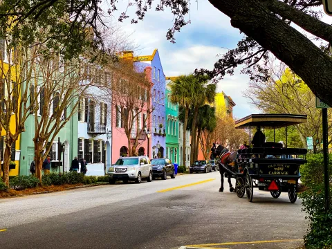 Rainbow Row images