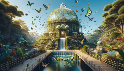 Missouri Botanical Garden - Butterfly House images