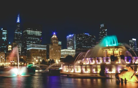 Buckingham Fountain images
