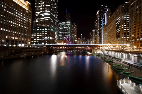Chicago Riverwalk images