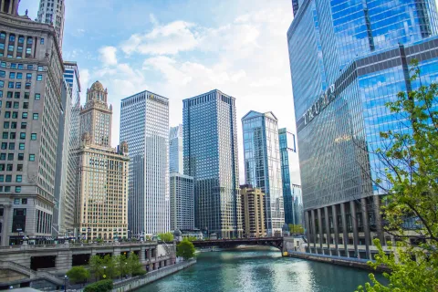 Chicago Riverwalk images