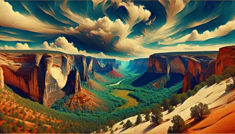 Canyon de Chelly National Monument images