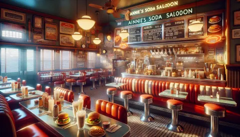 Annie's Soda Saloon images