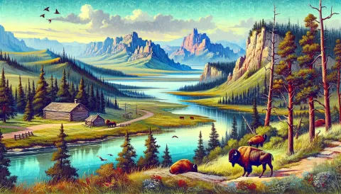 Custer Wildlife Loop Road images