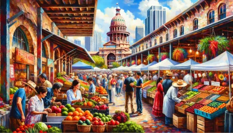 Dallas Farmers Market images