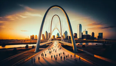 Margaret Hunt Hill Bridge images