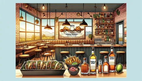 Tacos Tequila Whiskey images