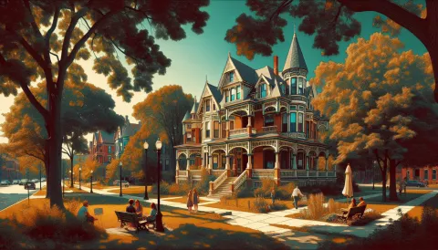 Detroit's Historic Brush Park images