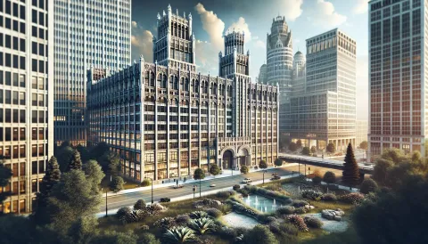 The Detroit News Building images