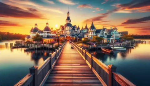 The Village of Duck Boardwalk images