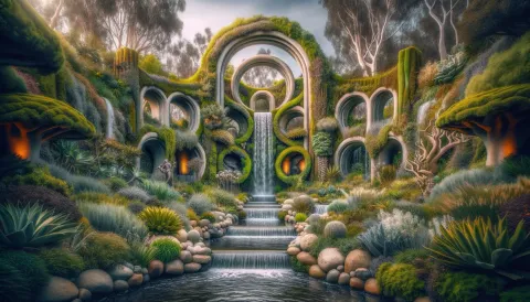 Water Conservation Garden images