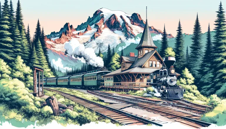 Mount Rainier Scenic Railroad images