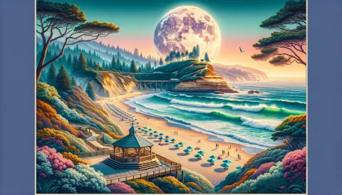 Moonlight State Beach images