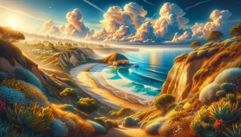 San Elijo State Beach images