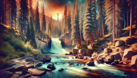 Alberta Falls images