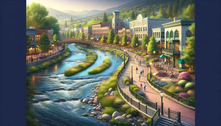 Estes Park Riverwalk images