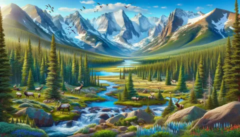 Rocky Mountain National Park images