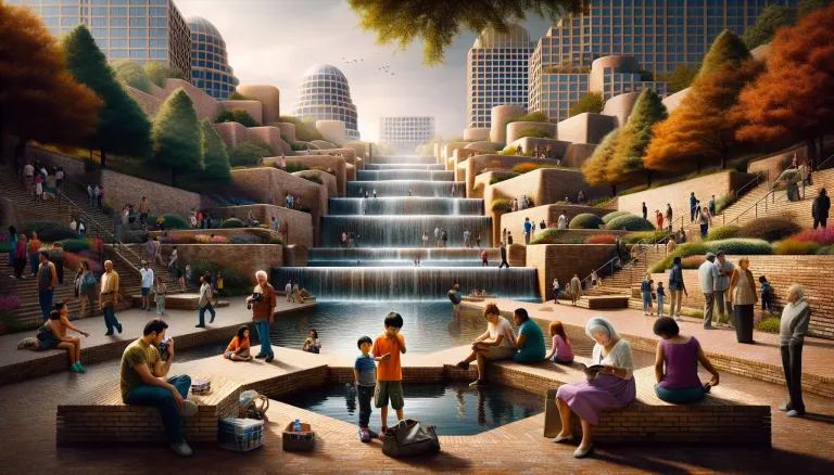 The Fort Worth Water Gardens images