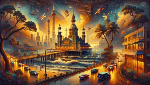 Galveston Island Historic Pleasure Pier images