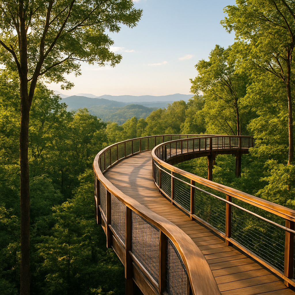 Treetop Skywalk at Anakeesta