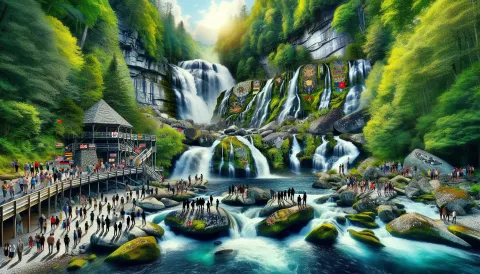 Baskins Creek Falls images