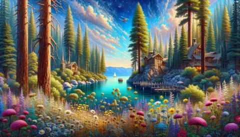 Tahoe Rim Trail images