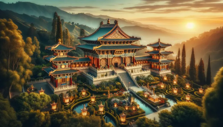 Hsi Lai Temple images