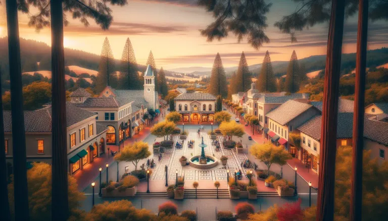 Healdsburg Plaza images