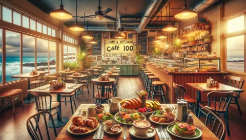 Cafe 100 images