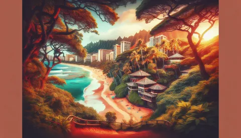 Ala Moana Beach Park images