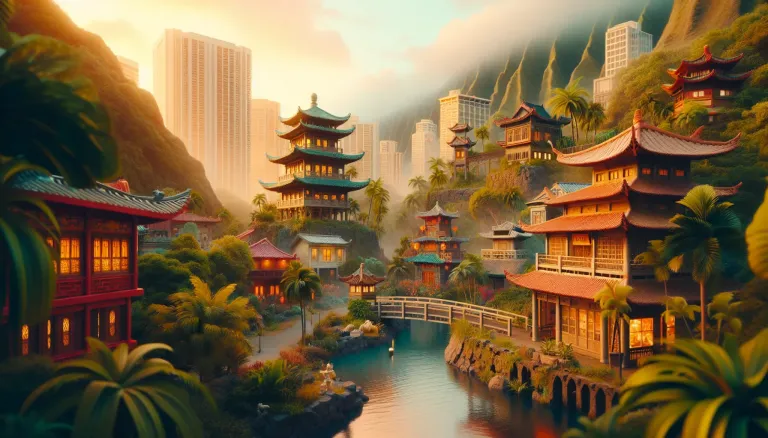 Chinatown Honolulu images